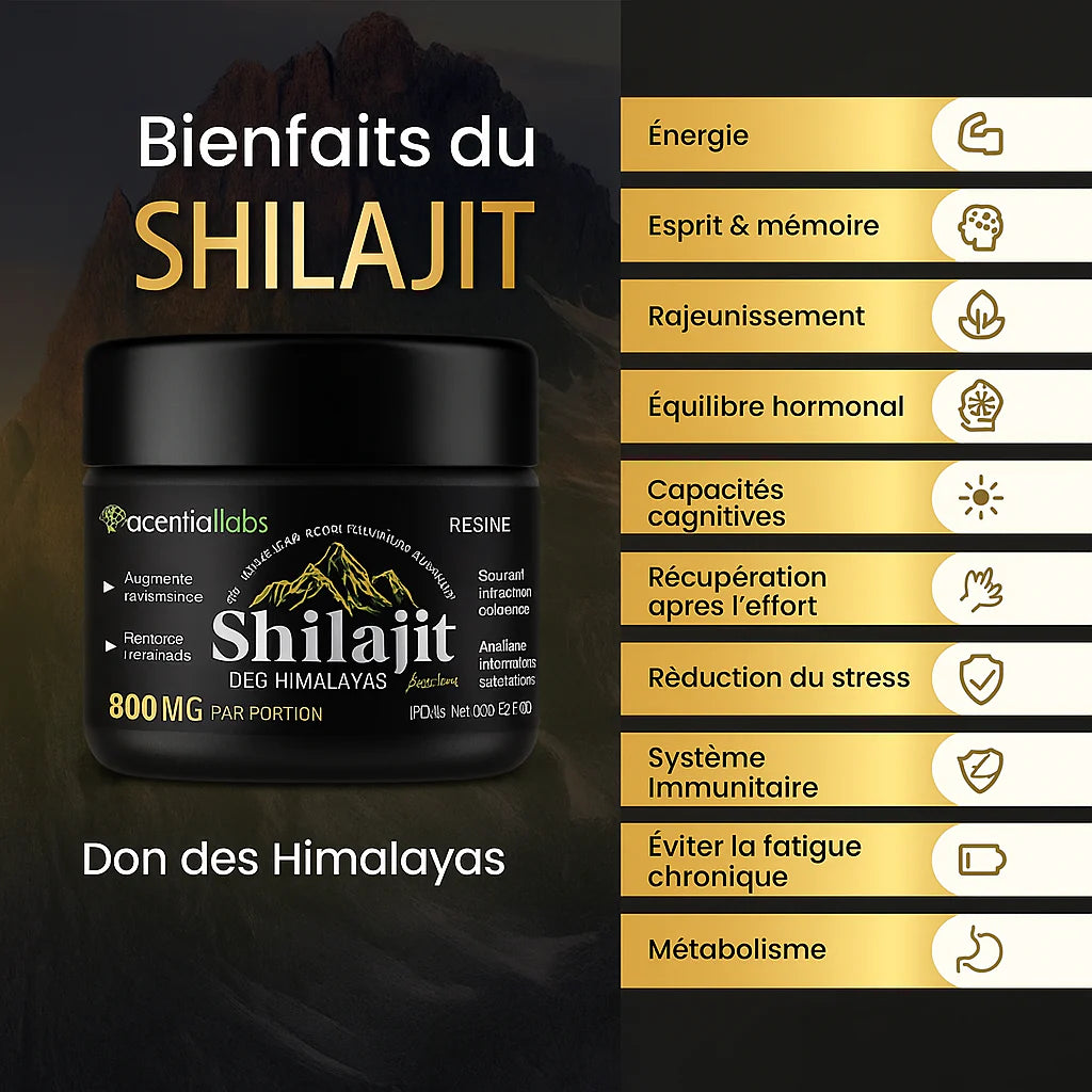 Shilajit Pur de l’Himalaya® (60g)